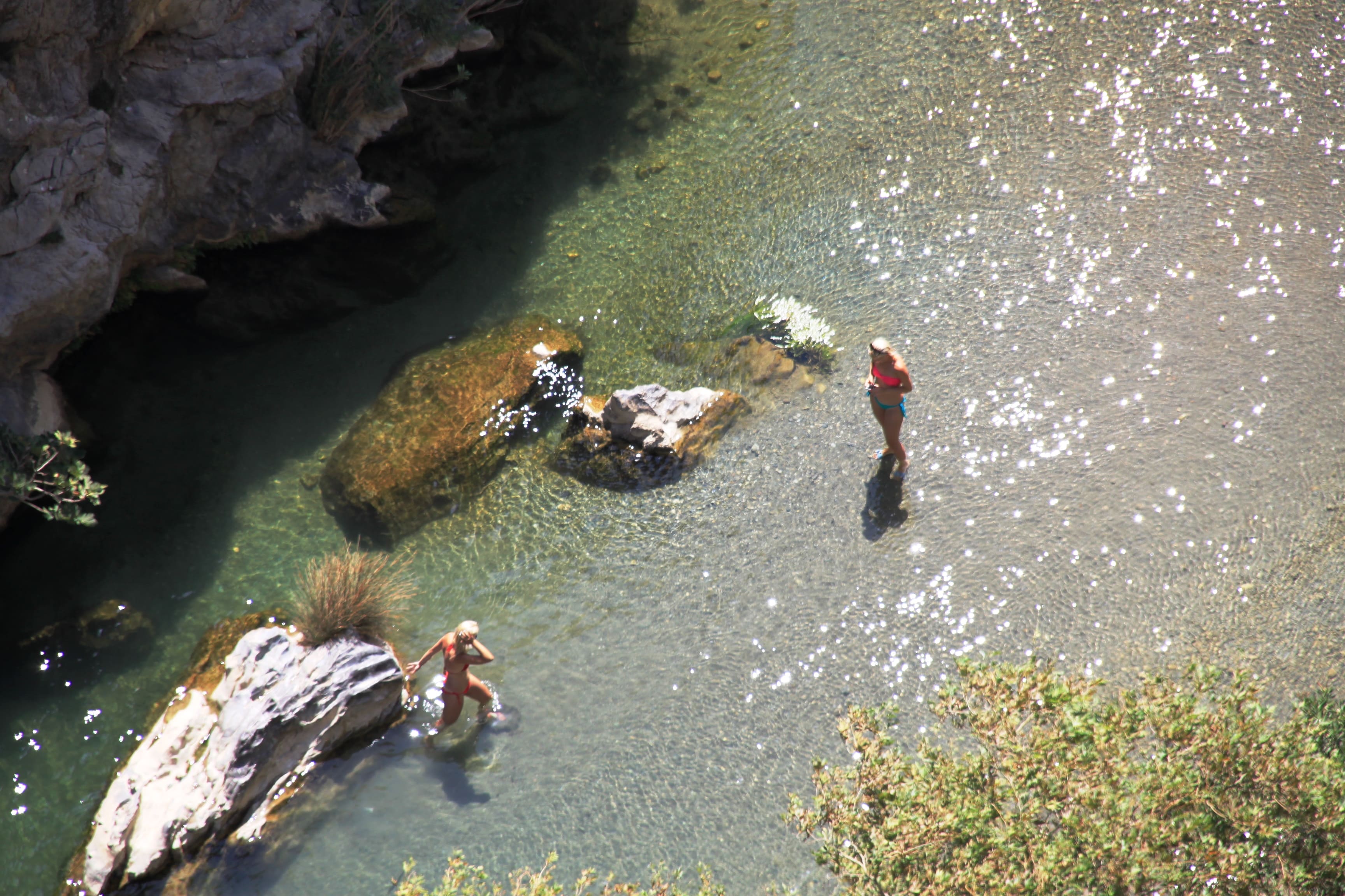 River Trekking in Kourtaliotis River – Preveli Palm Beach
